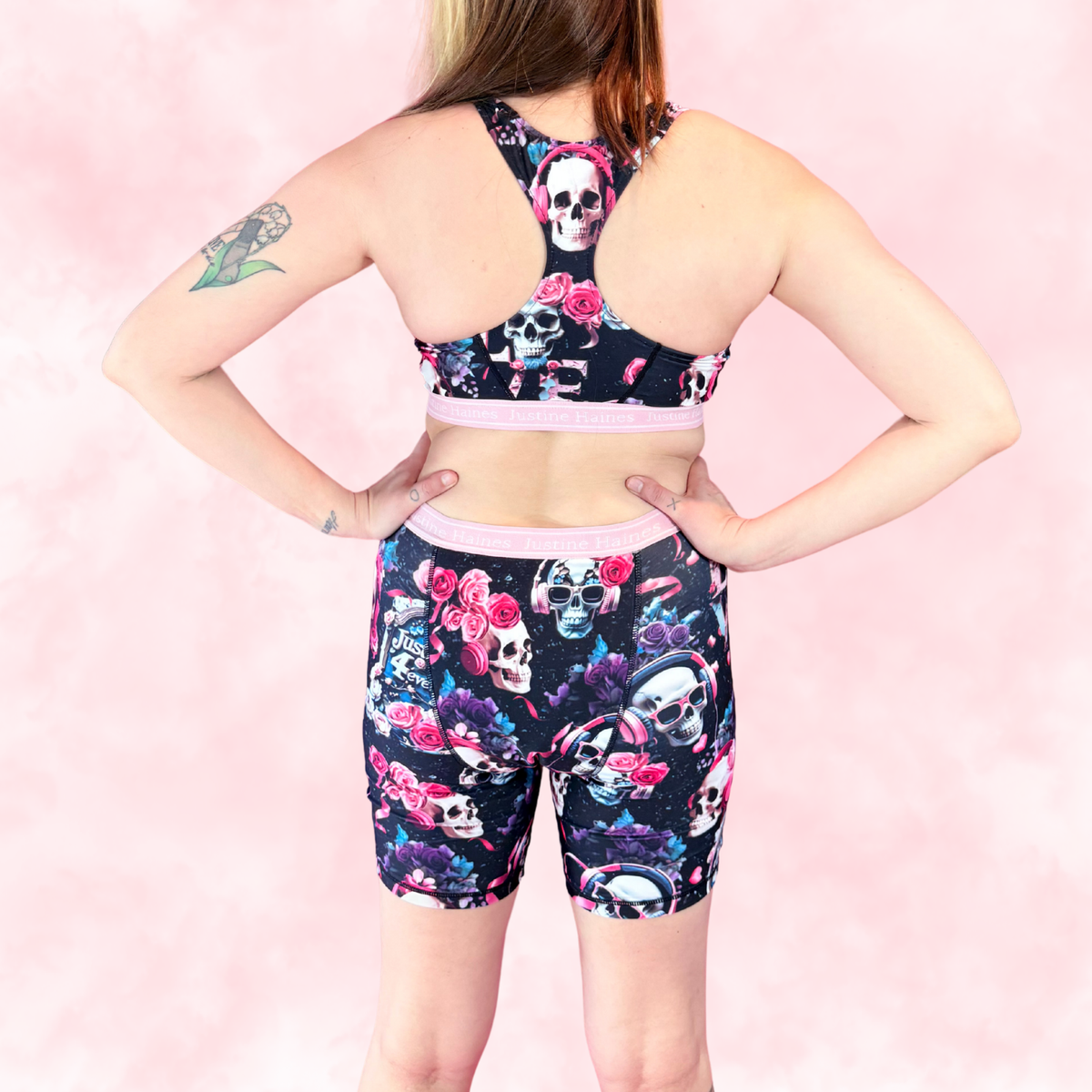 JH Exclusive Long Period Boxer / Biker Short 🖤Justine 4Ever 💀🌹 🎧