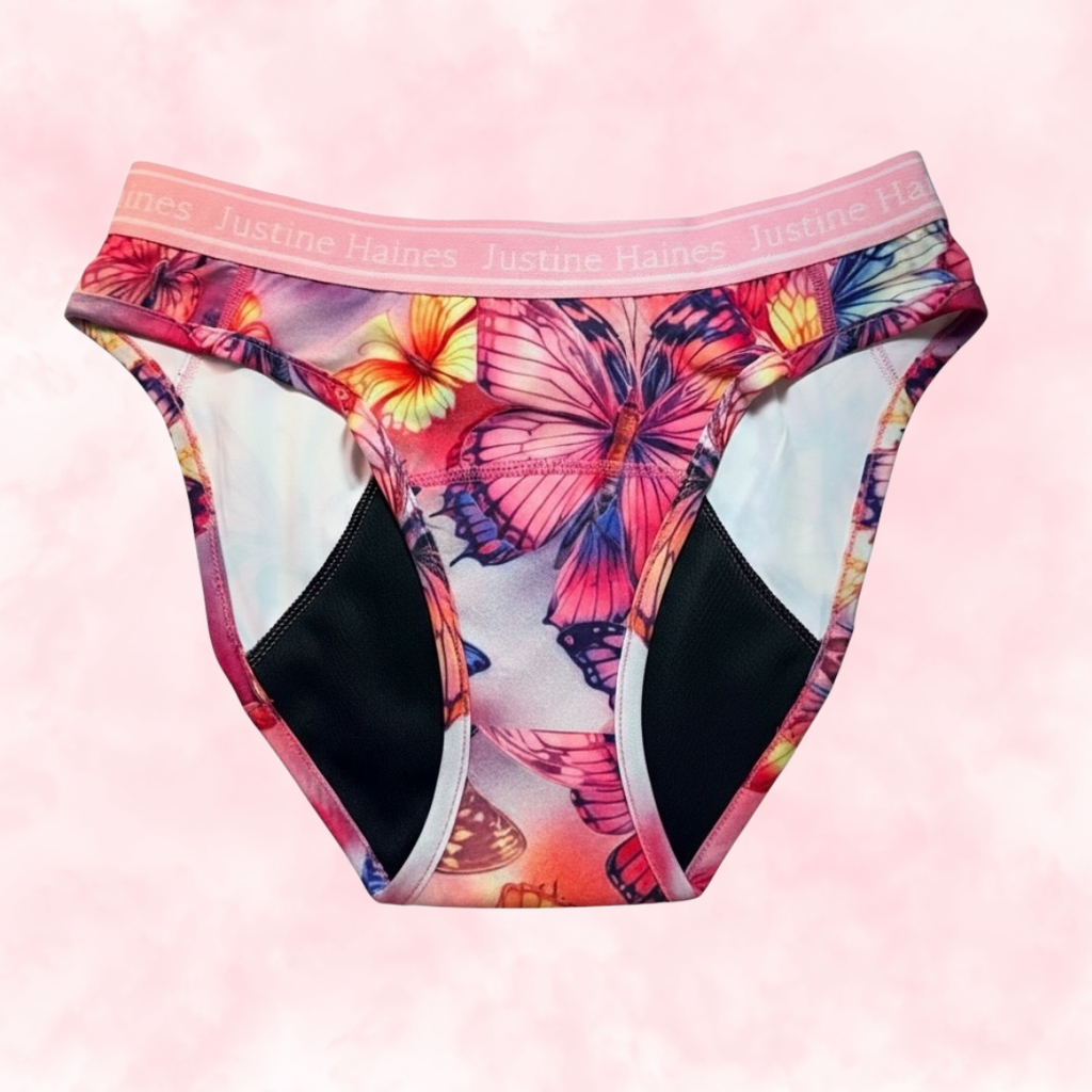 Classic Hipster Period Undie 🦋 Butterfly Dreams ✨💗