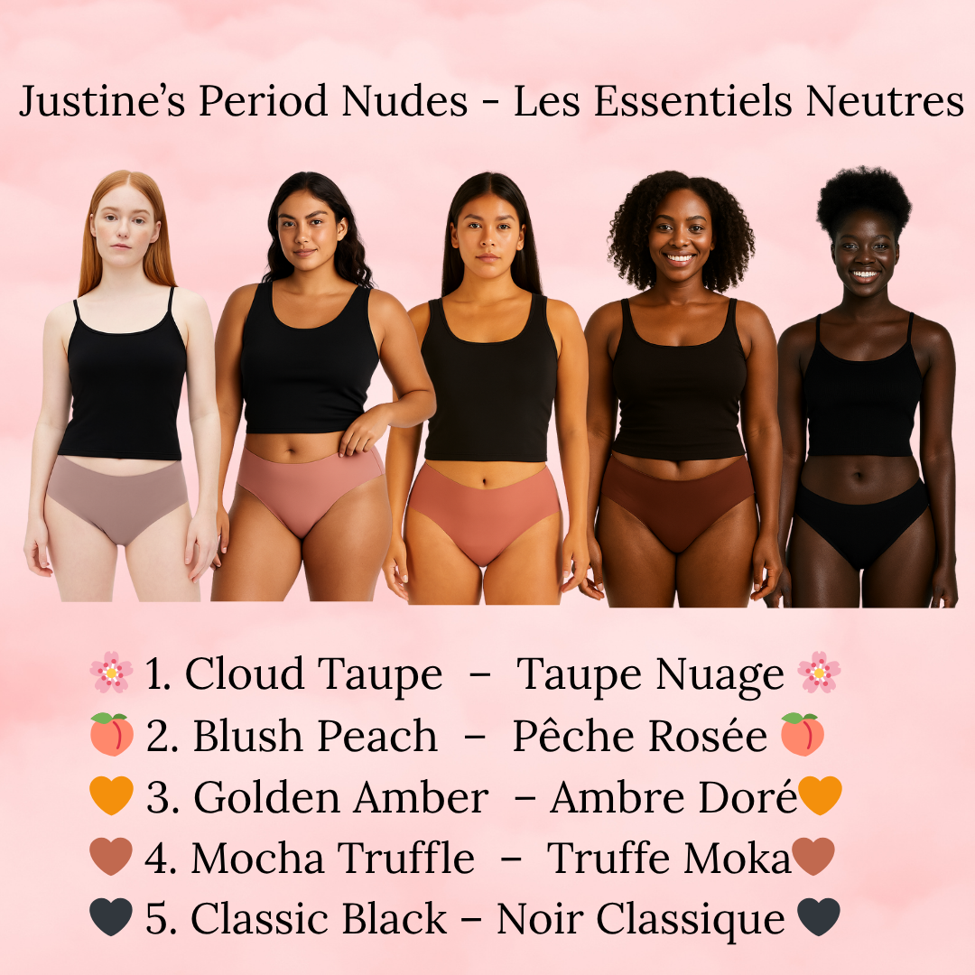 🖤 Culotte Menstruelle Noir Classique