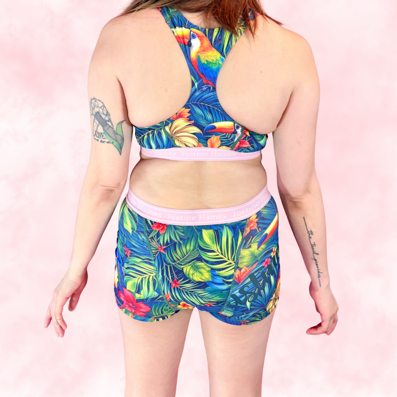 BoxerBriefs Classic Period BoyShort 🧡🌺 Tropical Escape 🦜🌴