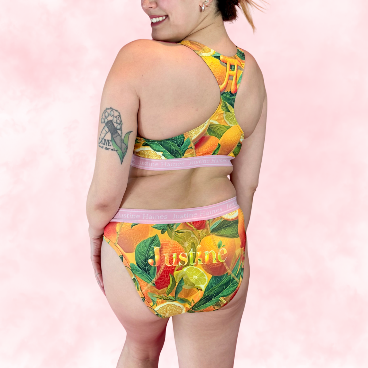 Classic Hipster Period Undie ☀️✨Citrus Crush 🍊💛