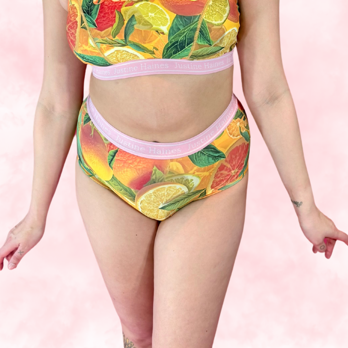 High-Rise Classic Period Undie ☀️✨Citrus Crush 🍊💛
