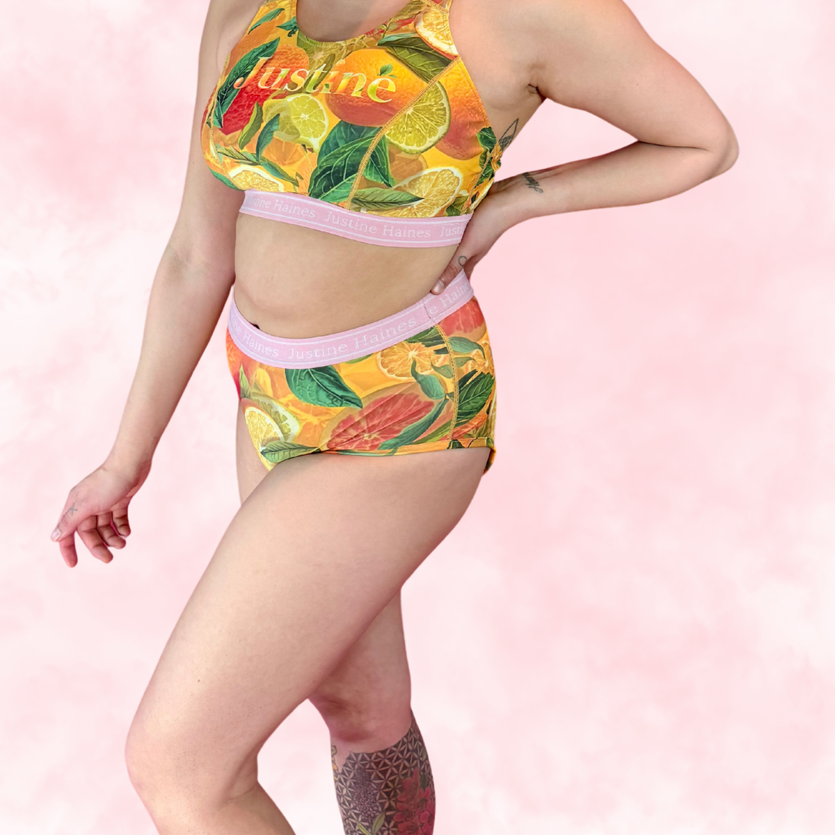 High-Rise Classic Period Undie ☀️✨Citrus Crush 🍊💛