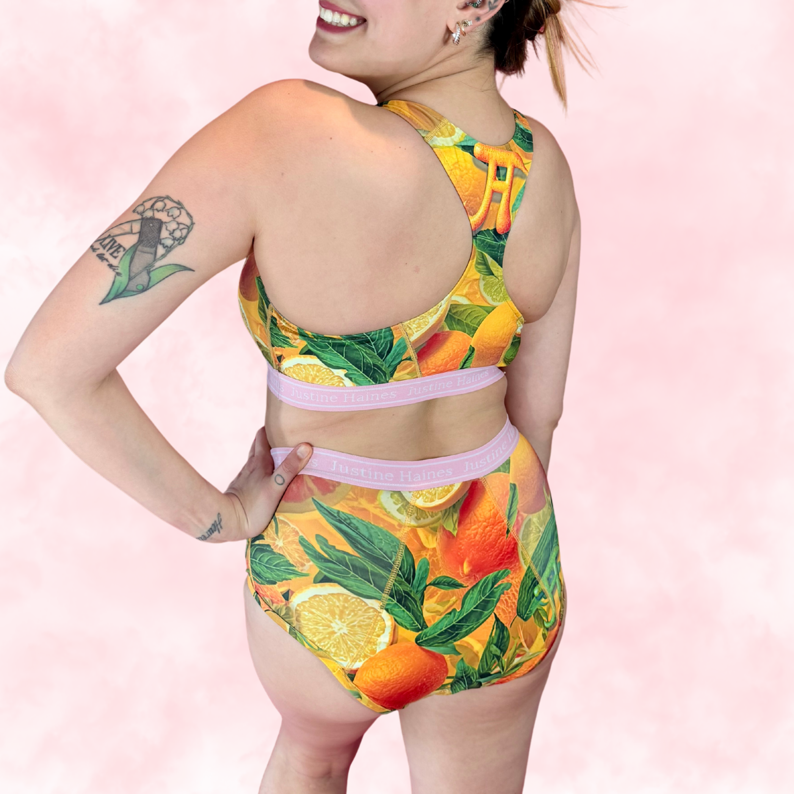 High-Rise Classic Period Undie ☀️✨Citrus Crush 🍊💛