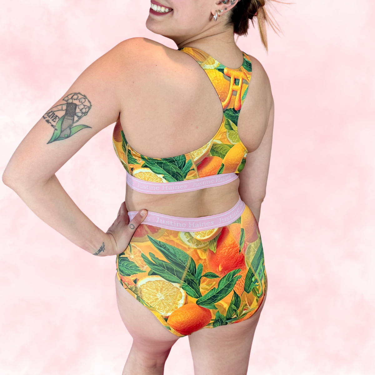 High-Rise Classic Period Undie ☀️✨Citrus Crush 🍊💛
