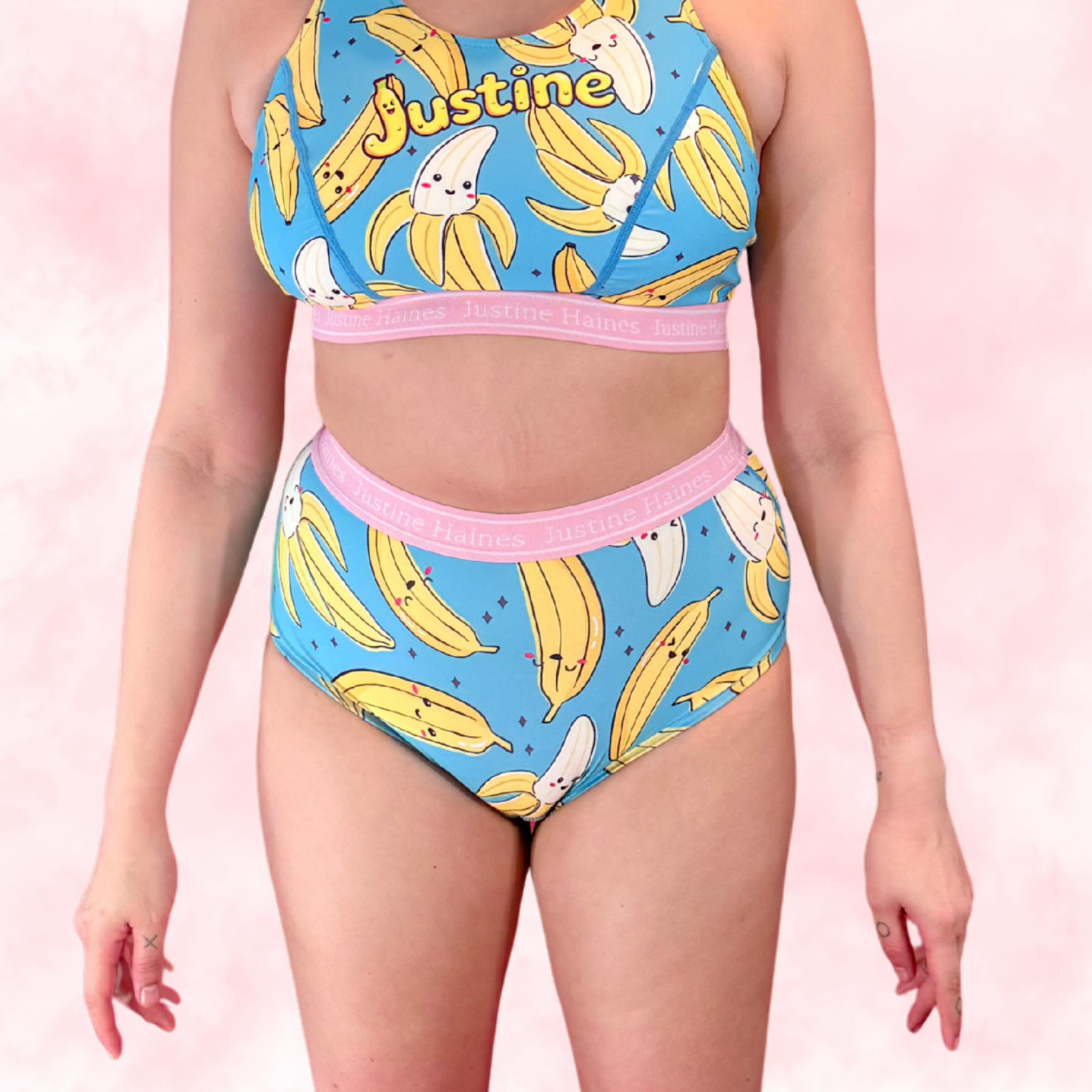 High-Rise Classic Period Undie 🍌 Crazy Banana 💙😄