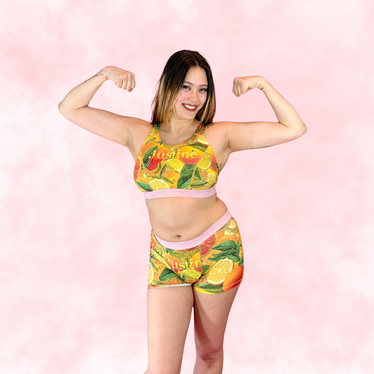 BoxerBriefs Classic Period BoyShort  ☀️✨Citrus Crush 🍊💛