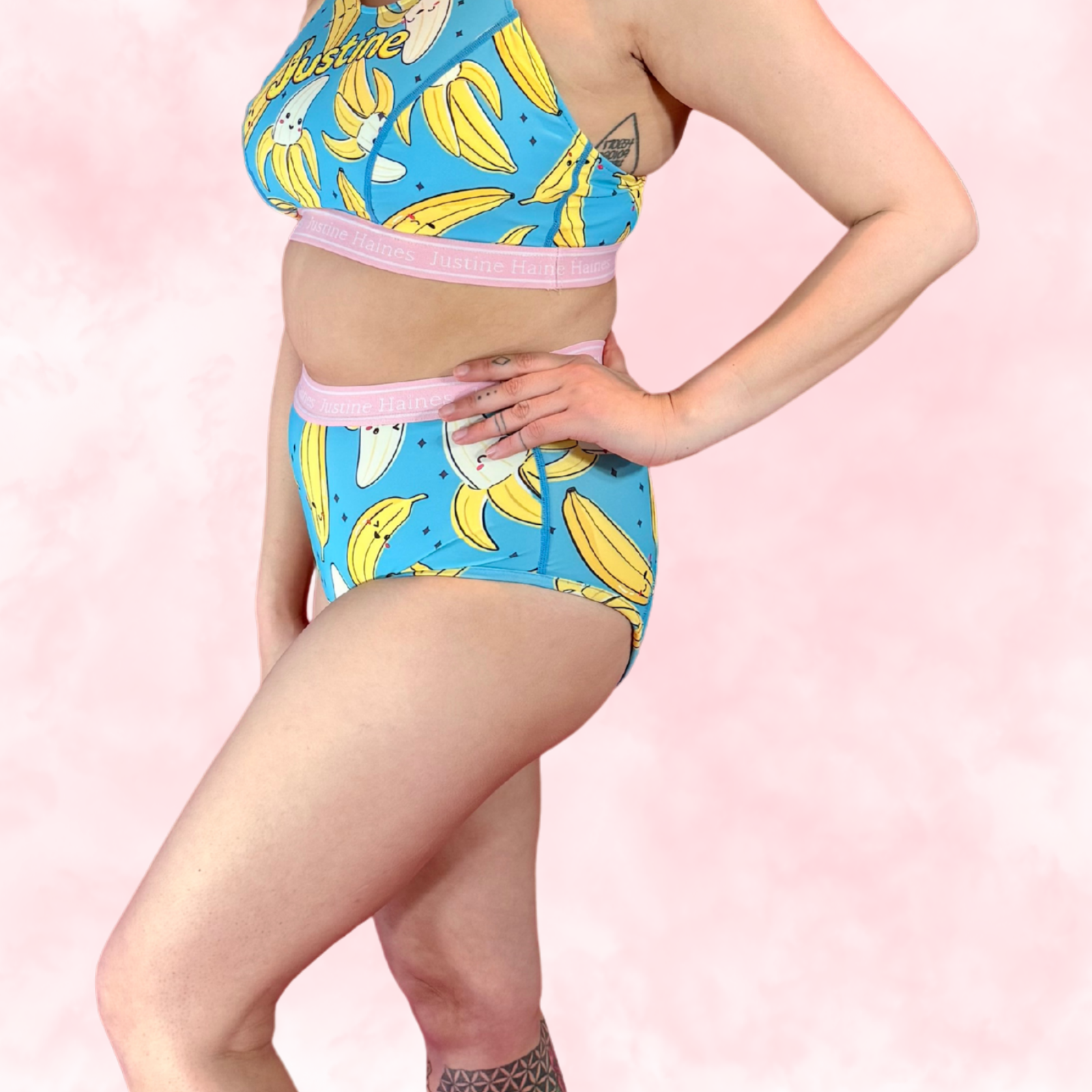 High-Rise Classic Period Undie 🍌 Crazy Banana 💙😄