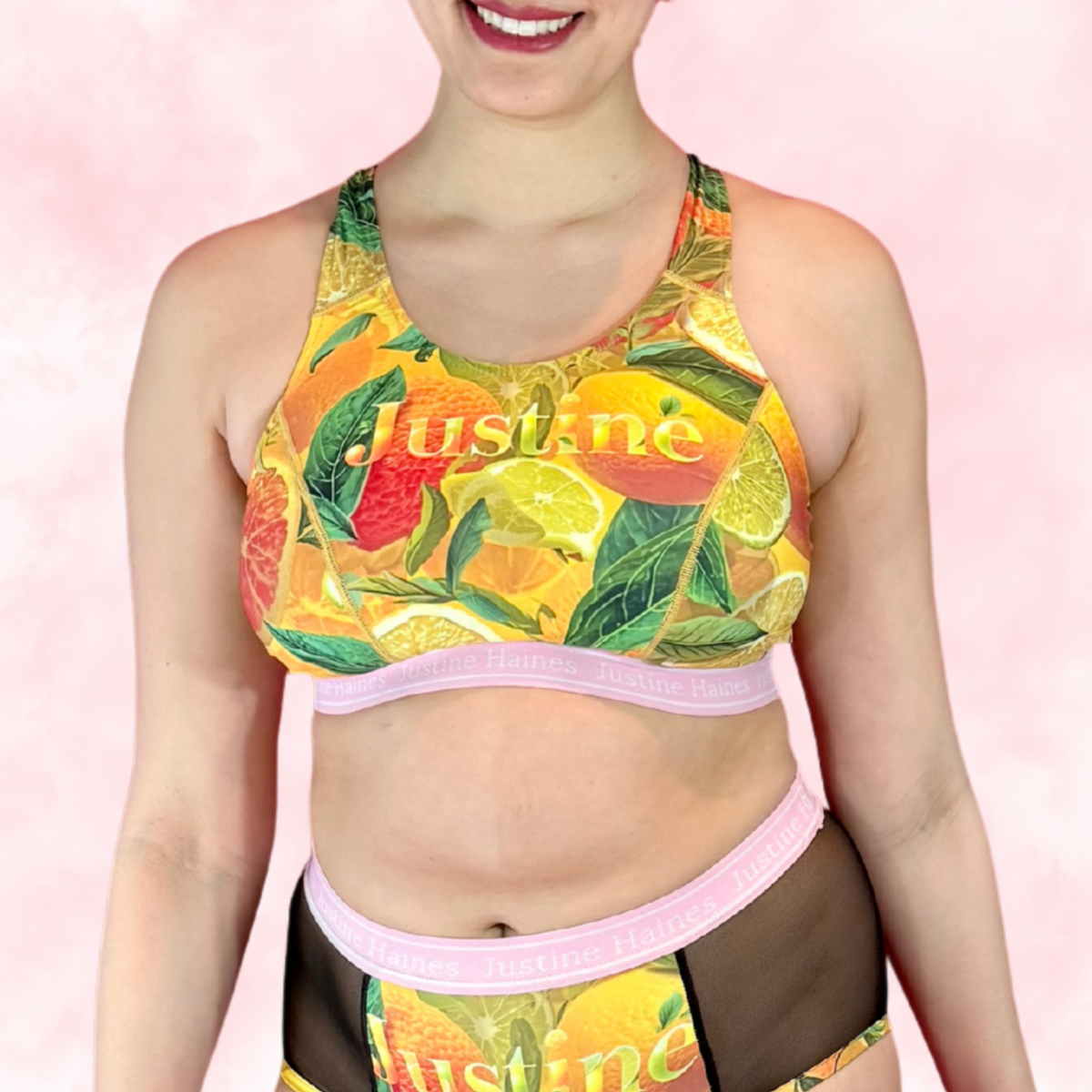 Classic T-Back Sports Bra ☀️✨Citrus Crush 🍊💛
