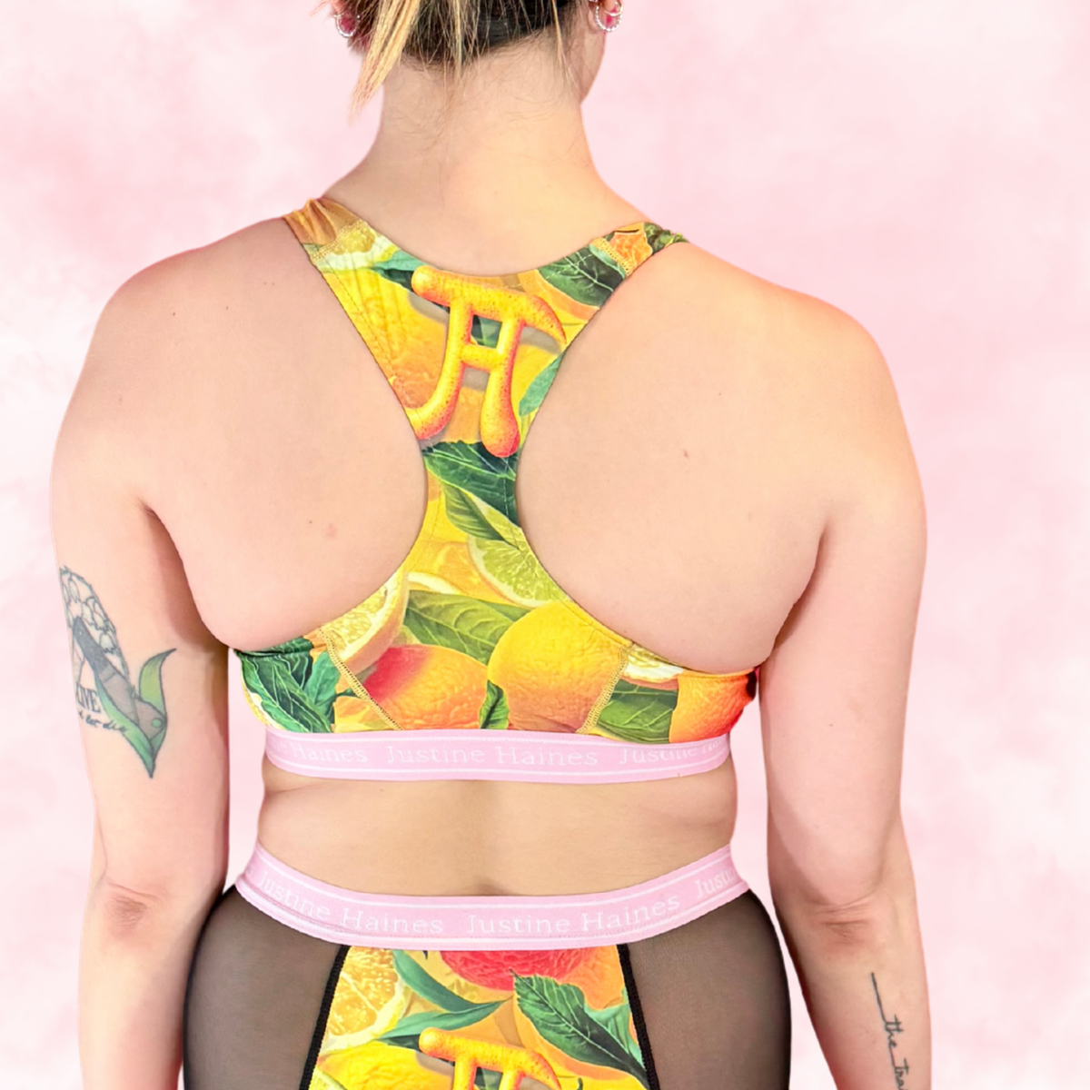Classic T-Back Sports Bra ☀️✨Citrus Crush 🍊💛