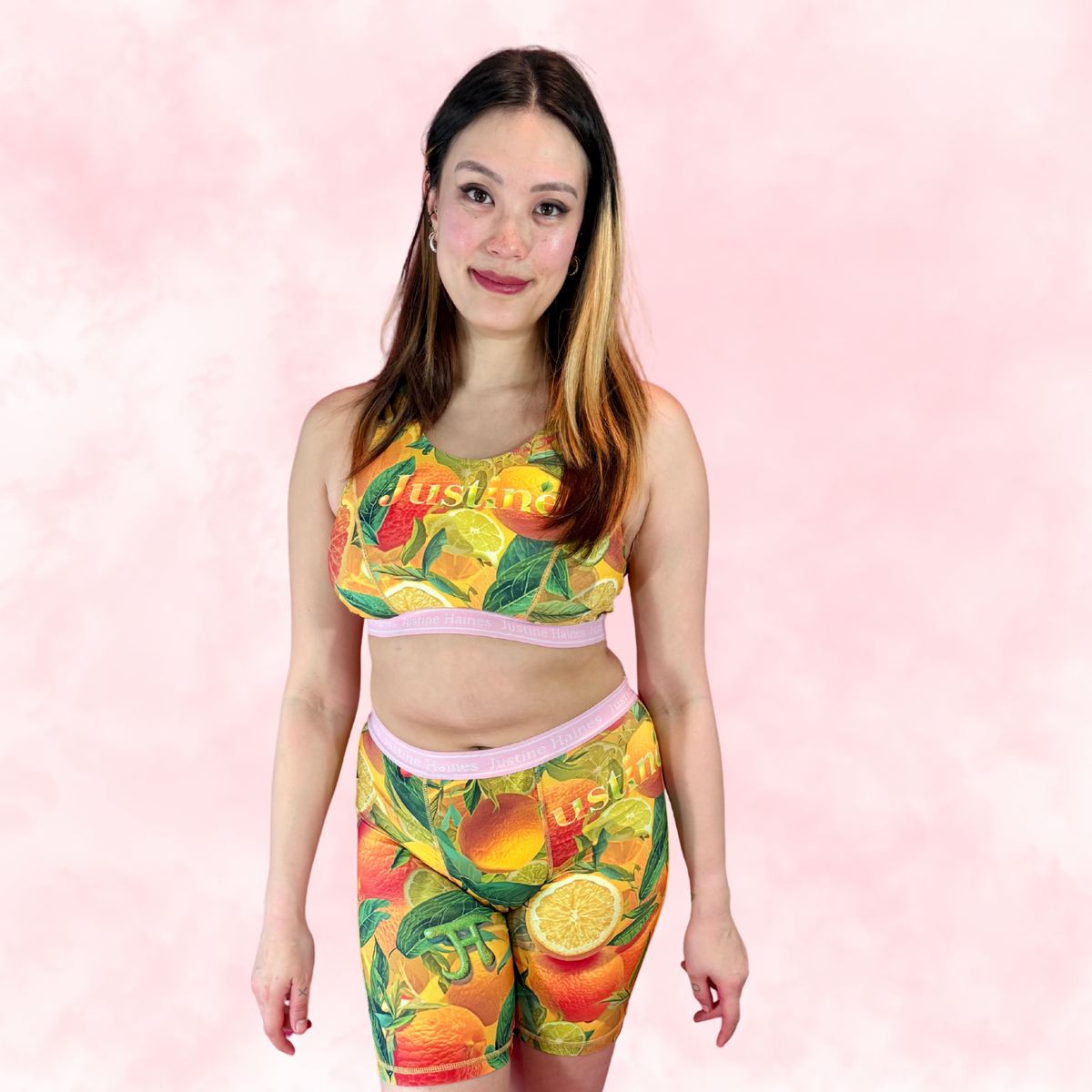 Classic T-Back Sports Bra ☀️✨Citrus Crush 🍊💛