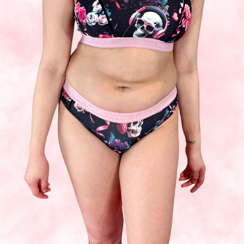 Classic Hipster Period Undie 🖤Justine 4Ever 💀🌹 🎧