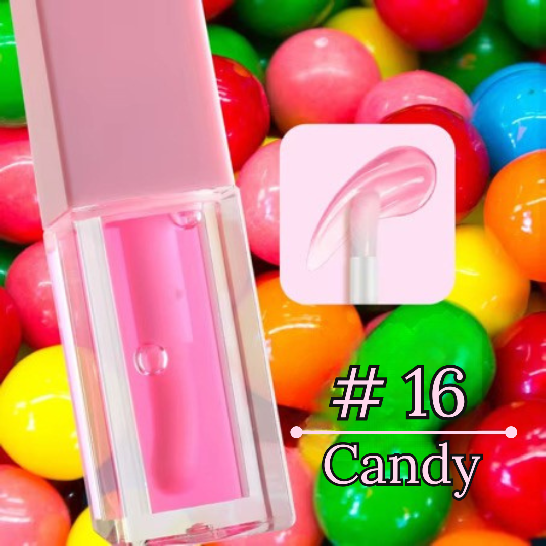 Collection de gloss à lèvres Justine Haines 💖💄✨