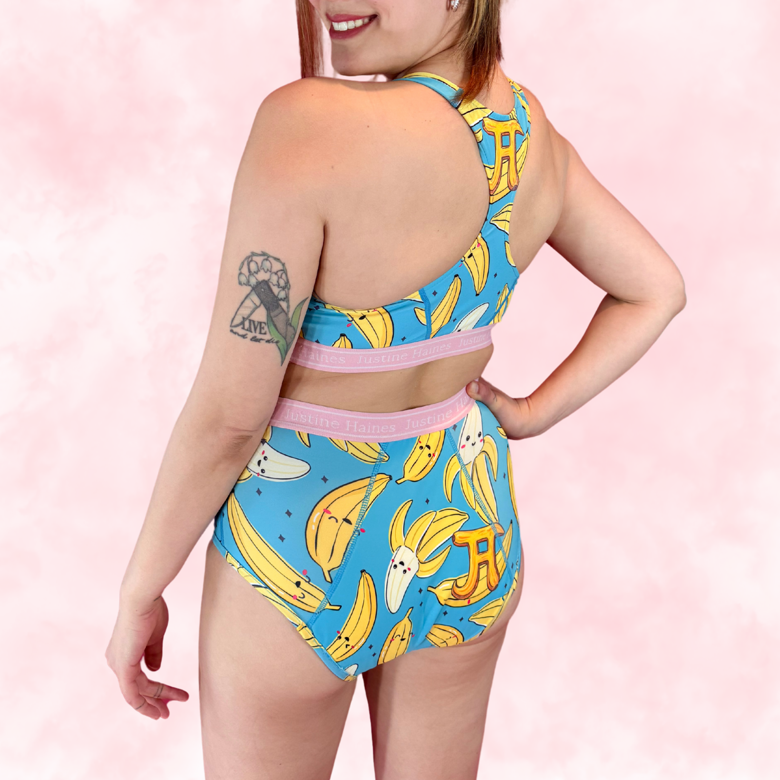 High-Rise Classic Period Undie 🍌 Crazy Banana 💙😄