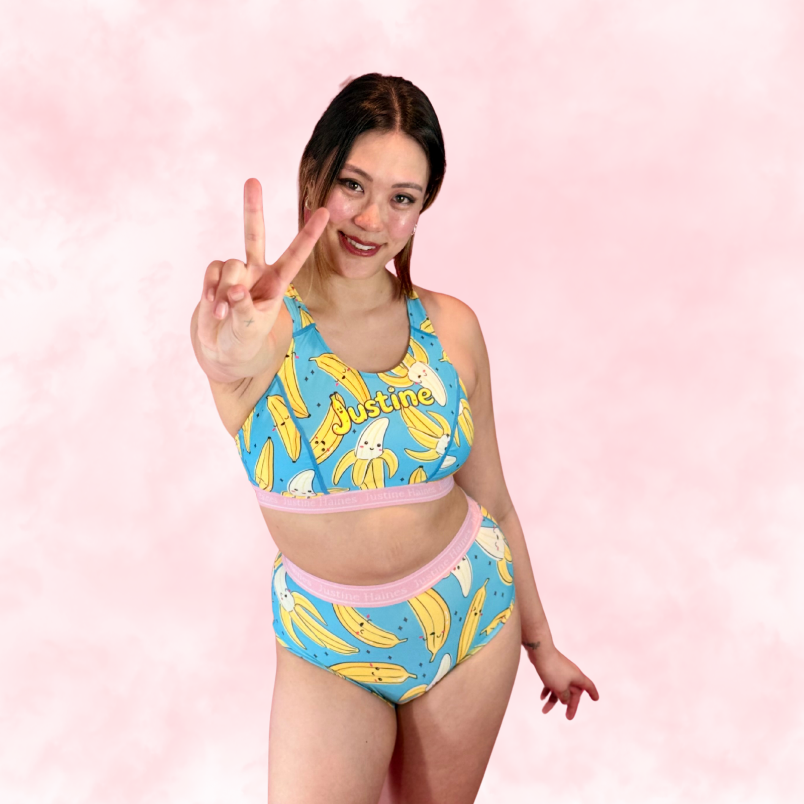 High-Rise Classic Period Undie 🍌 Crazy Banana 💙😄
