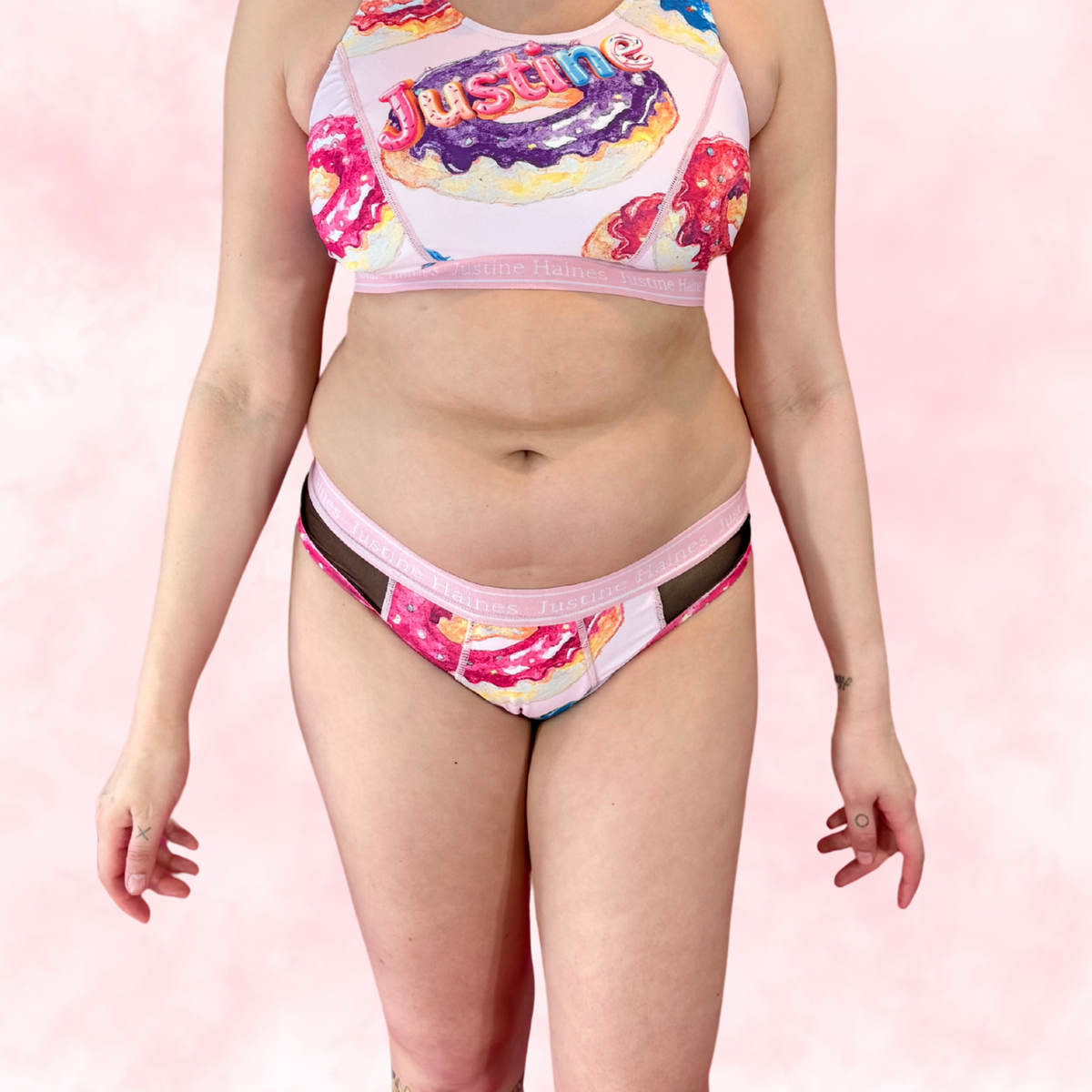 Hipster Period Undie with MESH 🍩 Sugar Donut ✨🍬