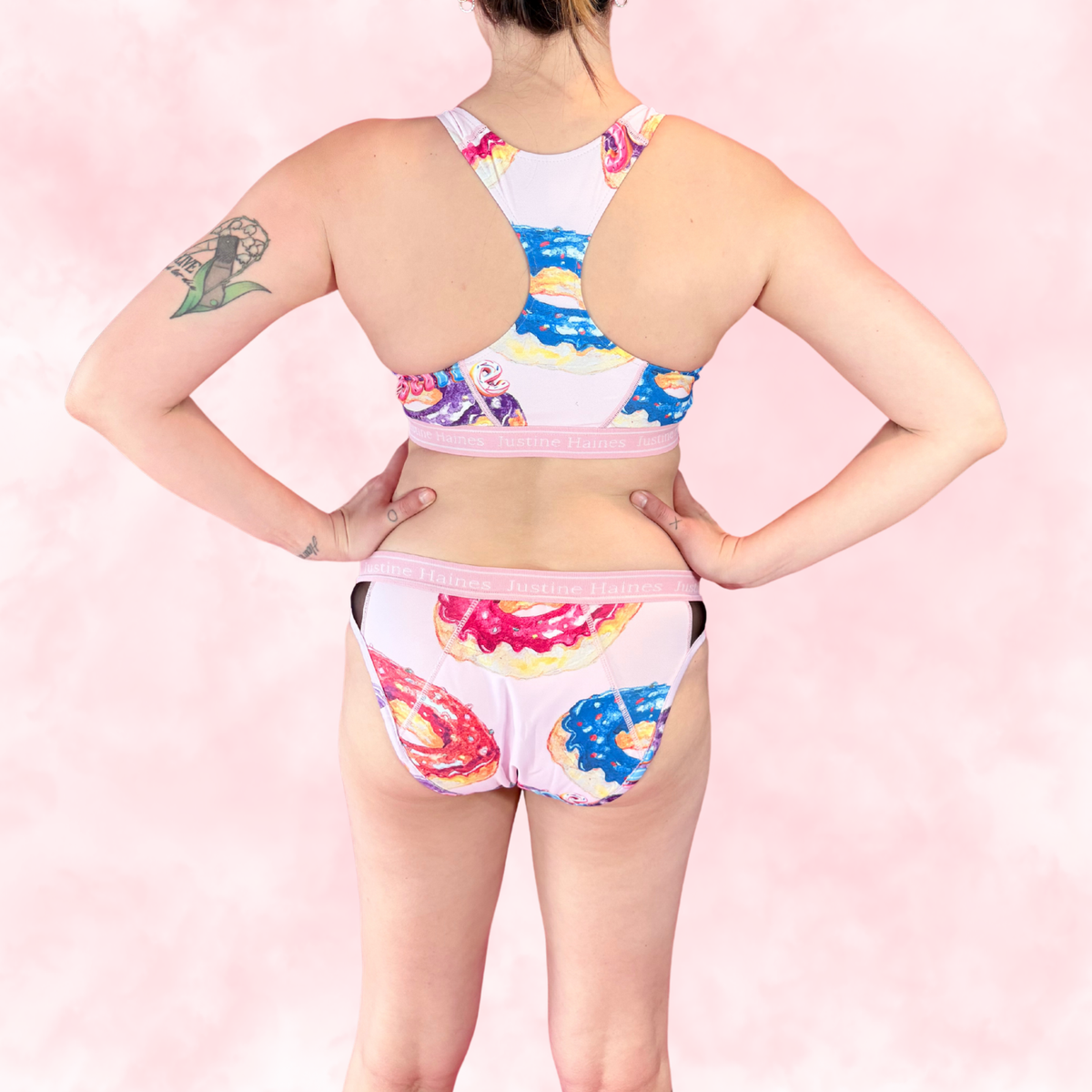 Hipster Period Undie with MESH 🍩 Sugar Donut ✨🍬