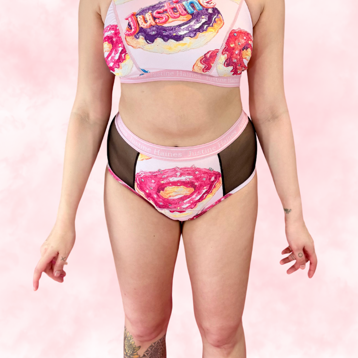 High-Rise Period Undie with MESH 🍩 Sugar Donut ✨🍬