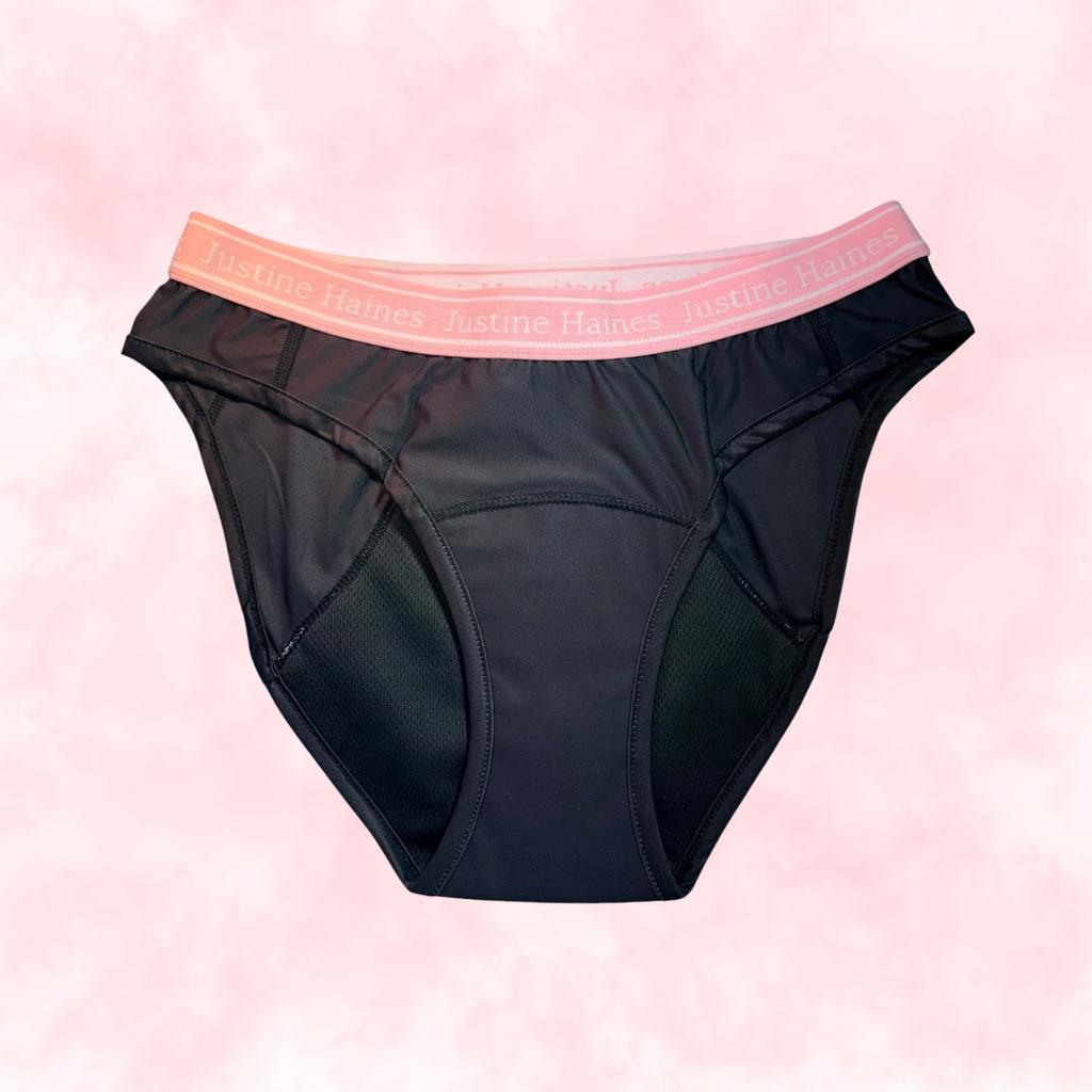 Classic Hipster Period Undie 🖤 BLACK 🖤