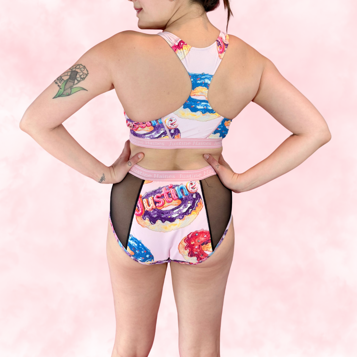 High-Rise Period Undie with MESH 🍩 Sugar Donut ✨🍬