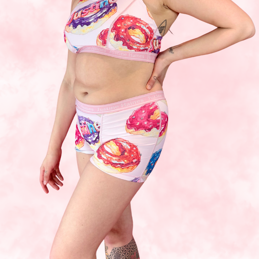 BoxerBriefs Classic Period BoyShort 🍩 Sugar Donut ✨🍬