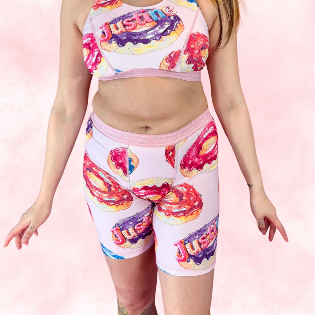 JH Exclusive * Long Period Boxer / Biker Short 🍩 Sugar Donut ✨🍬