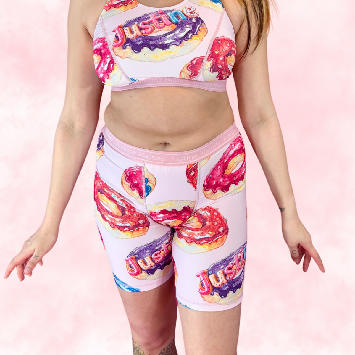 JH Exclusive * Long Period Boxer / Biker Short 🍩 Sugar Donut ✨🍬