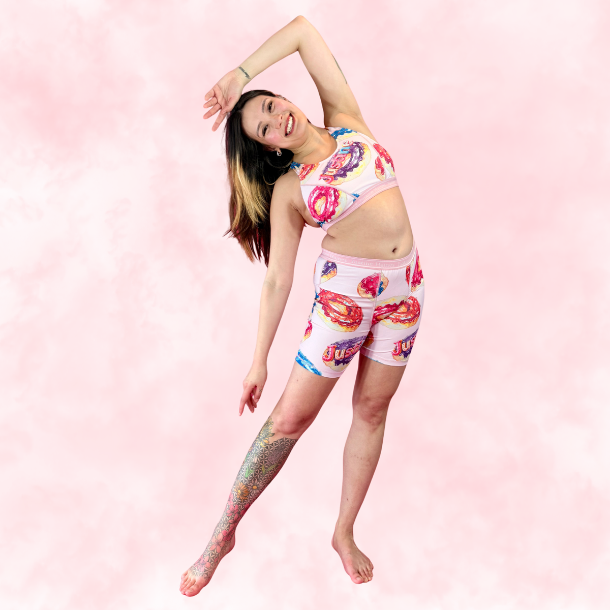 JH Exclusive * Long Period Boxer / Biker Short 🍩 Sugar Donut ✨🍬