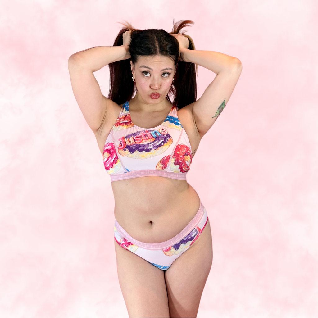 Classic Hipster Period Undie 🍩 Sugar Donut ✨🍬