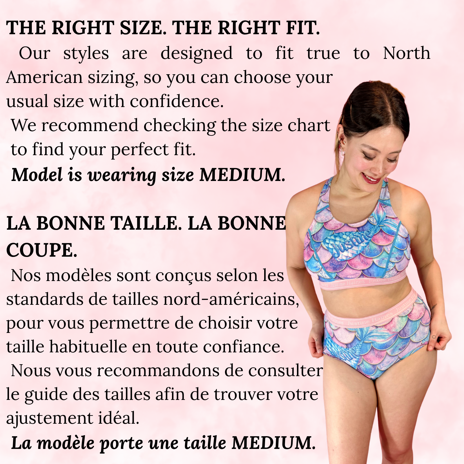  Culotte Menstruelle Hipster avec FILET MESH ♀️✨ Fantaisie de Sirènes 🌊🧜