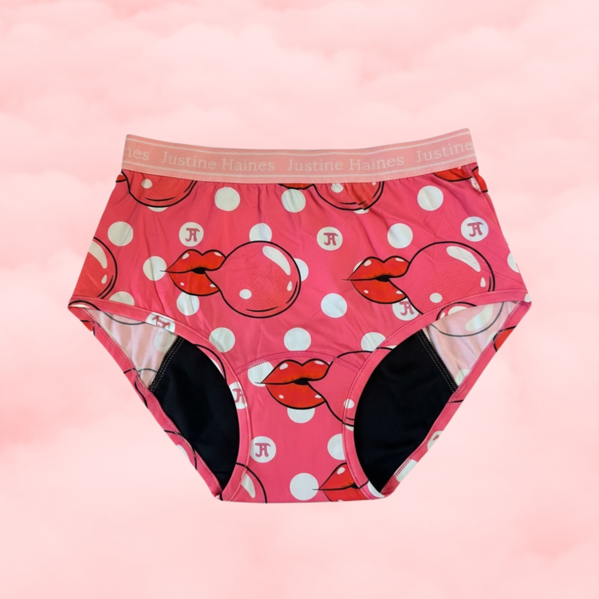 High-Rise Classic Period Undie Pink Bubble Gum