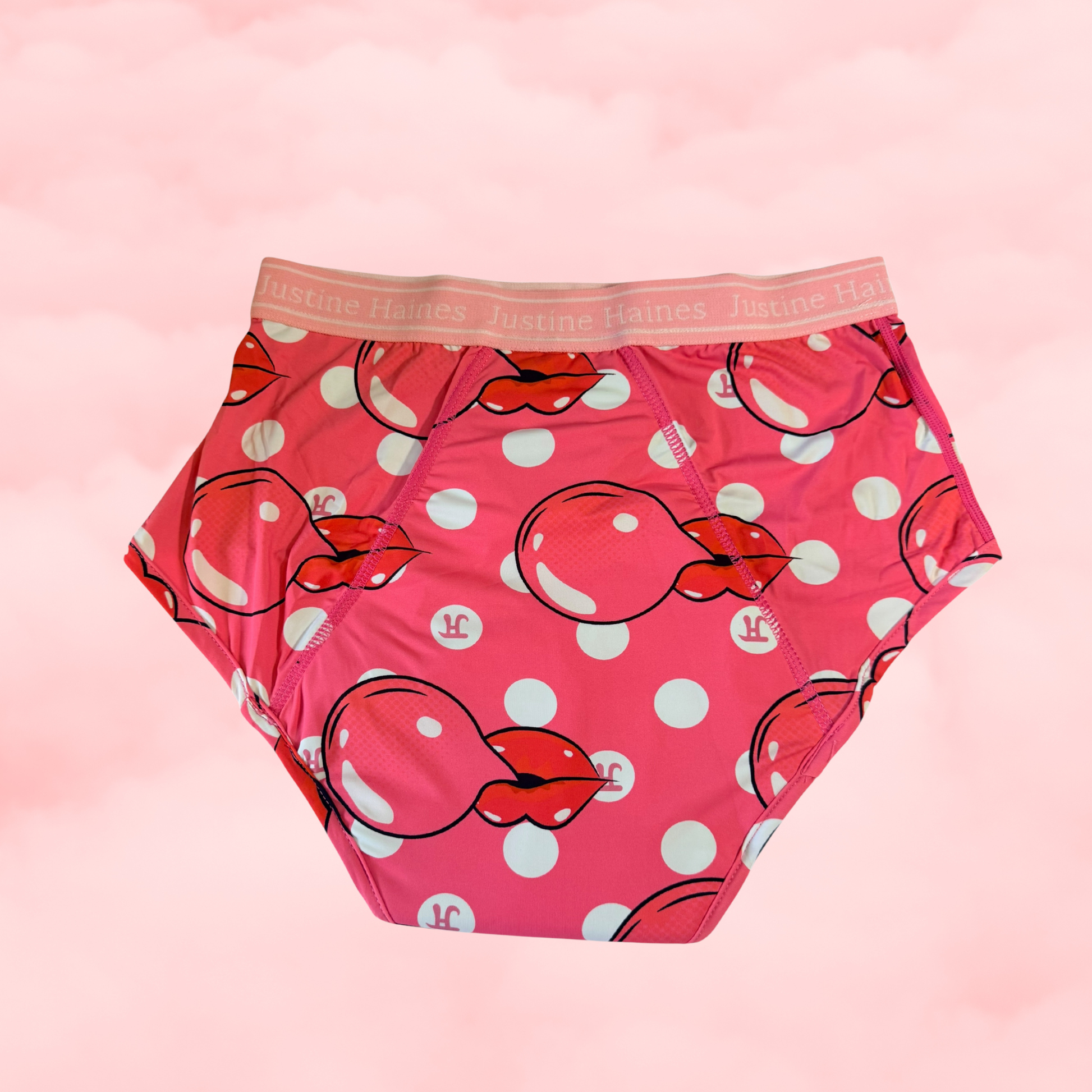High-Rise Classic Period Undie Pink Bubble Gum