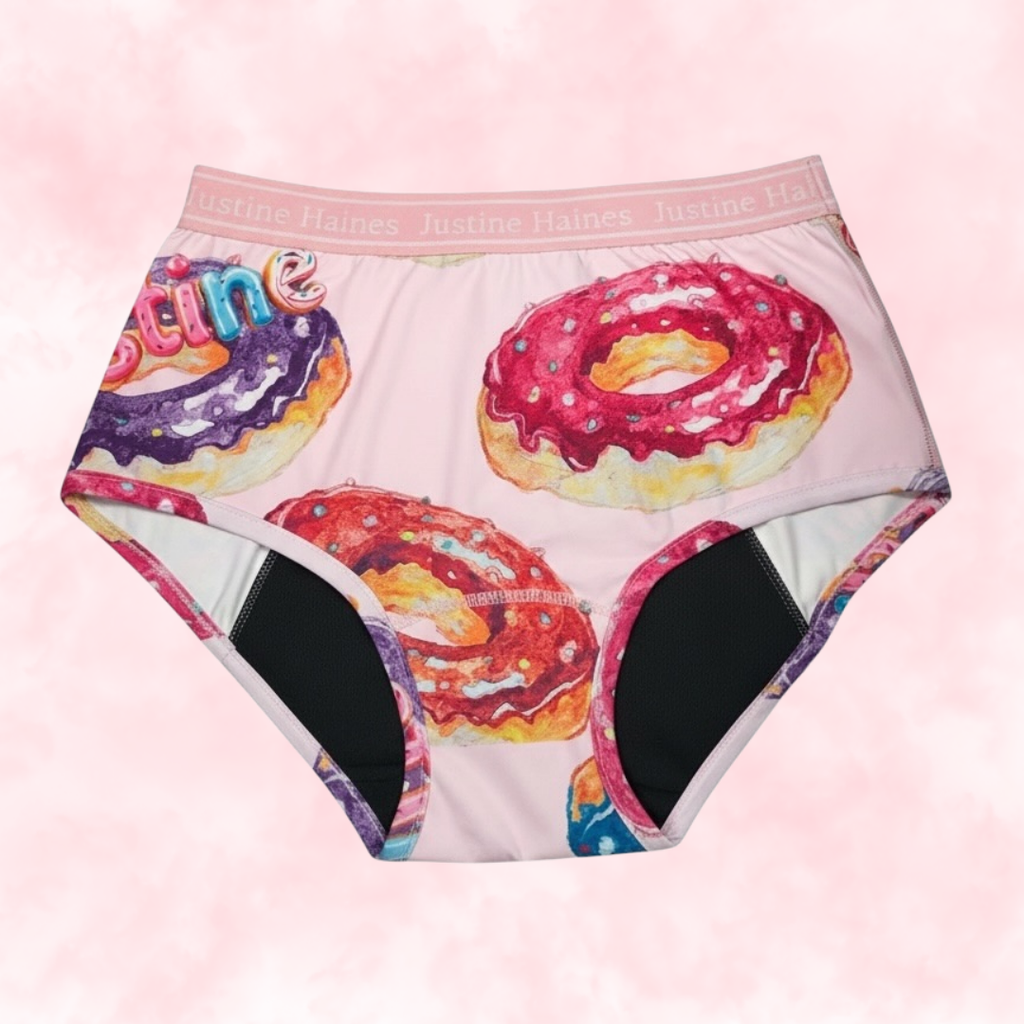High-Rise Classic Period Undie 🍩 Sugar Donut ✨🍬