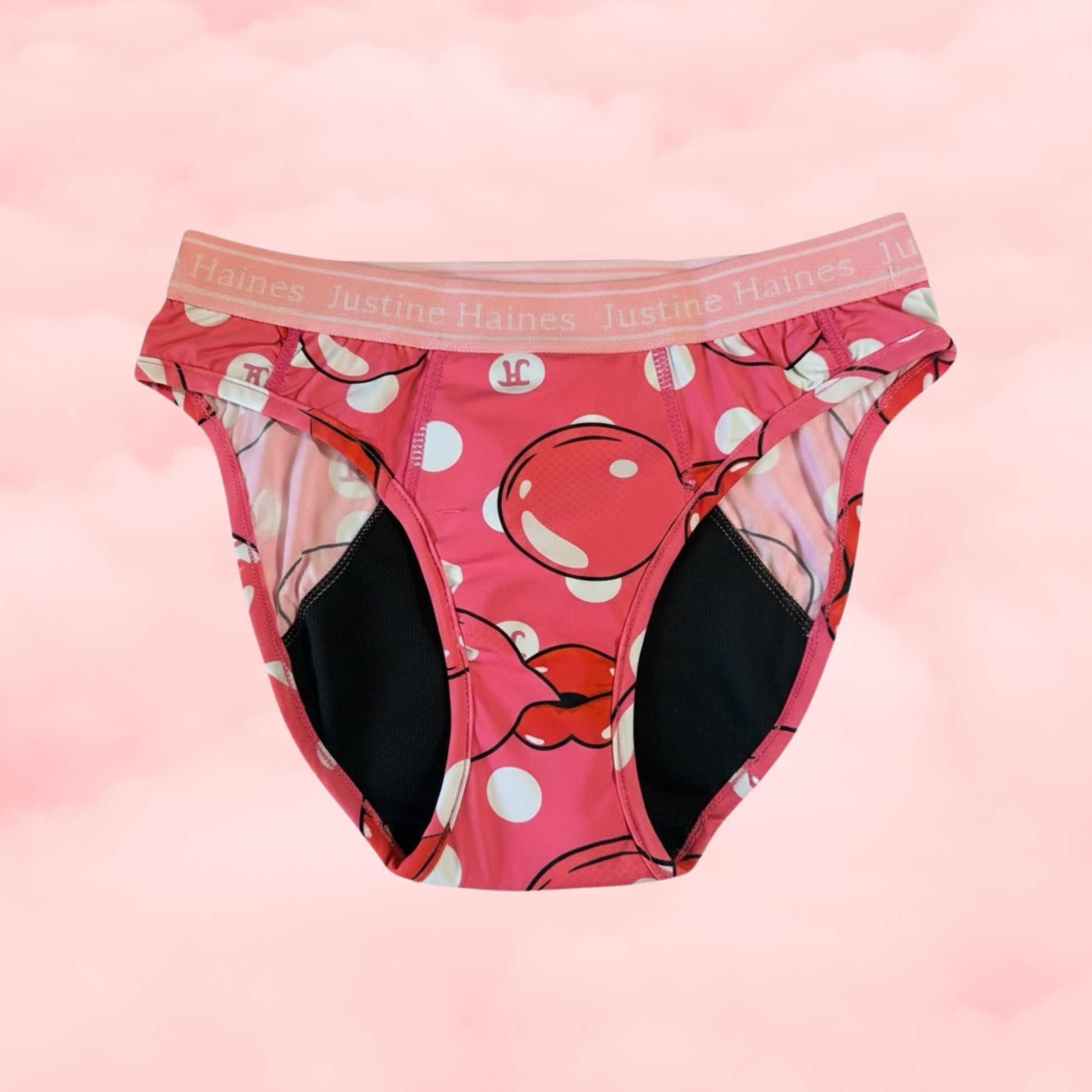 Classic Hipster Period Undie Pink Bubble Gum
