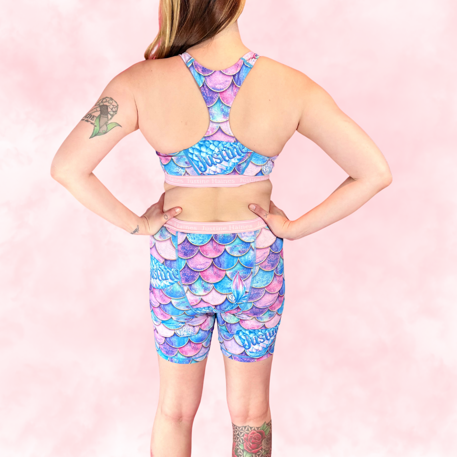 JH Exclusive * Long Period Boxer / Biker Short ♀️✨Mermaid Fantasy 🌊🧜