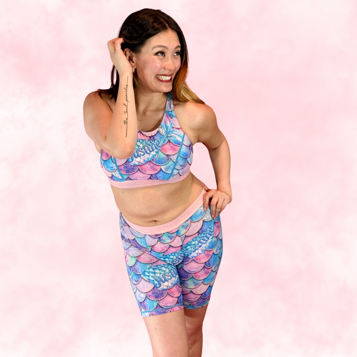 JH Exclusive * Long Period Boxer / Biker Short ♀️✨Mermaid Fantasy 🌊🧜