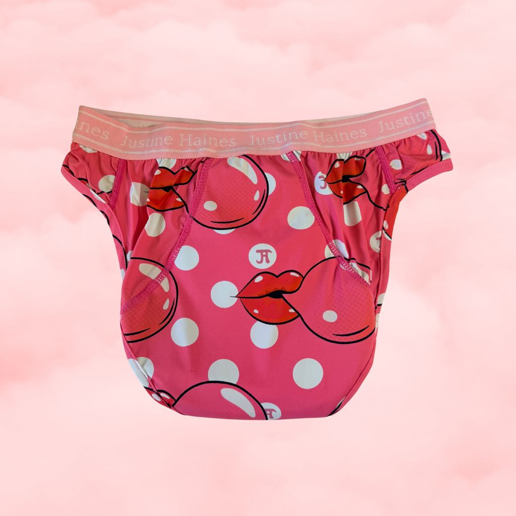 Classic Hipster Period Undie Pink Bubble Gum