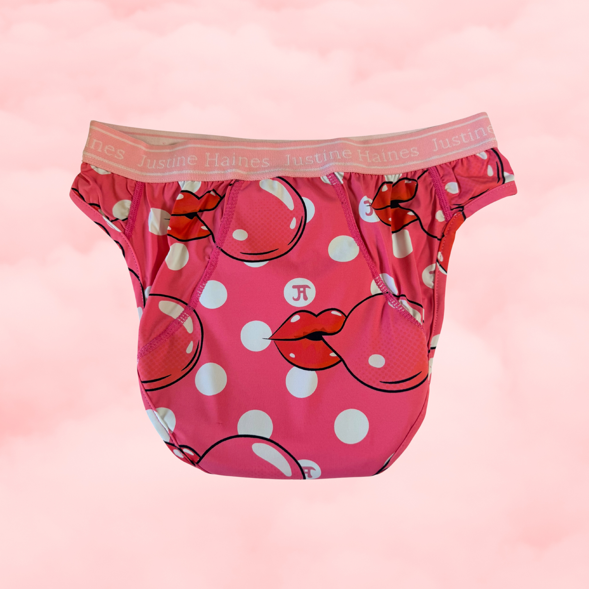 Classic Hipster Period Undie Pink Bubble Gum