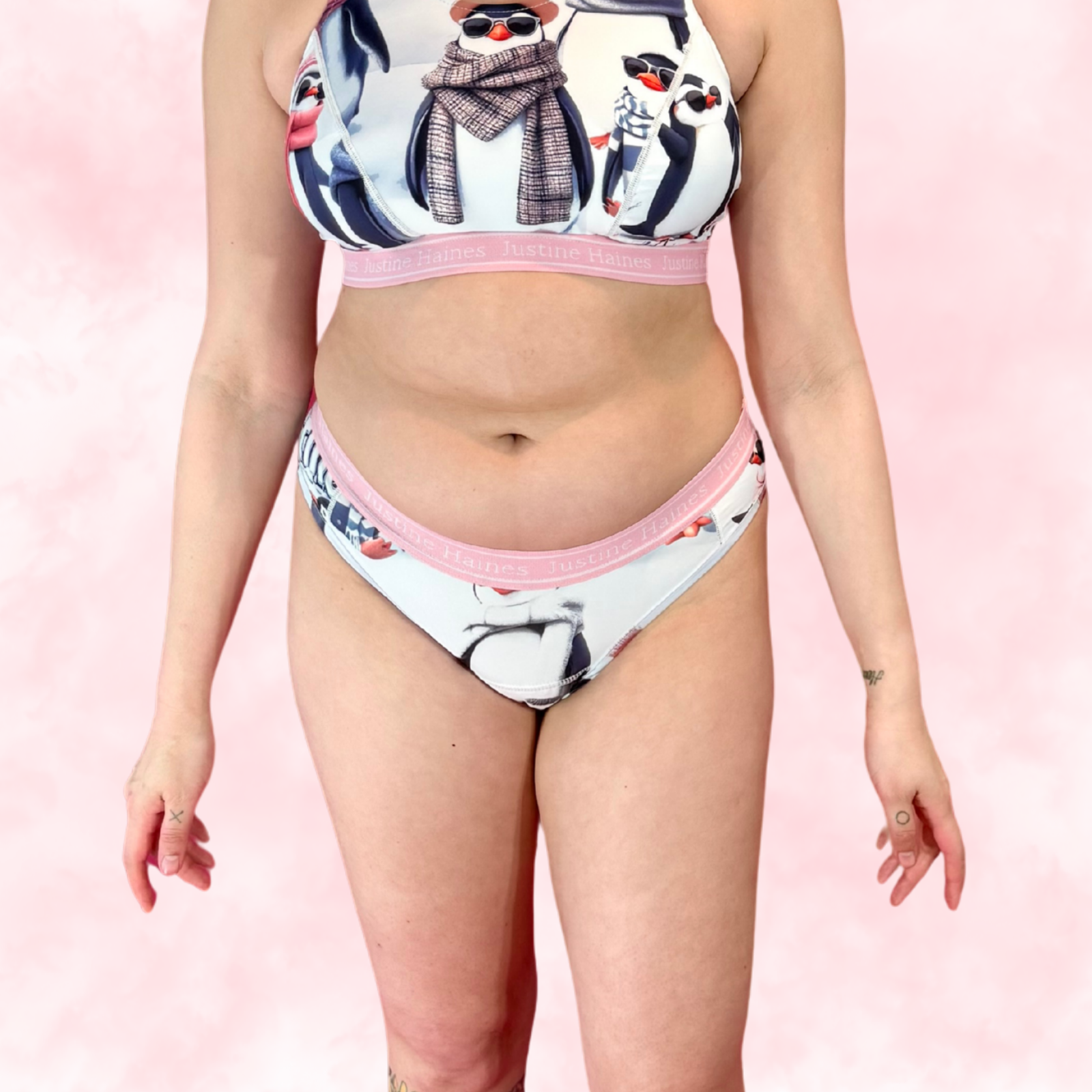 Classic Hipster Period Undie 🧊🕶️ Cool Penguins 🐧❄️