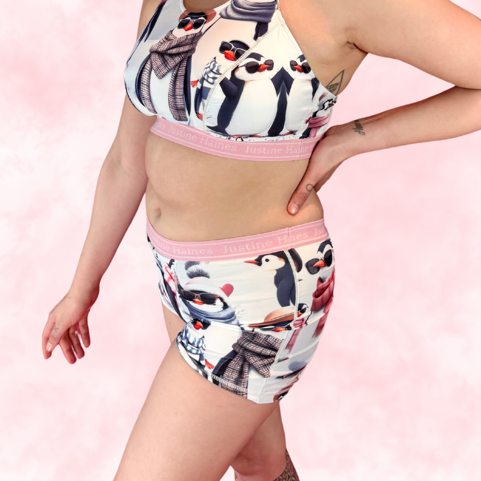 BoxerBriefs Classic Period BoyShort 🧊🕶️ Cool Penguins 🐧❄️