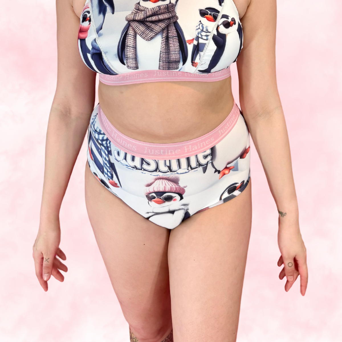 High-Rise Classic Period Undie 🧊🕶️ Cool Penguins 🐧❄️