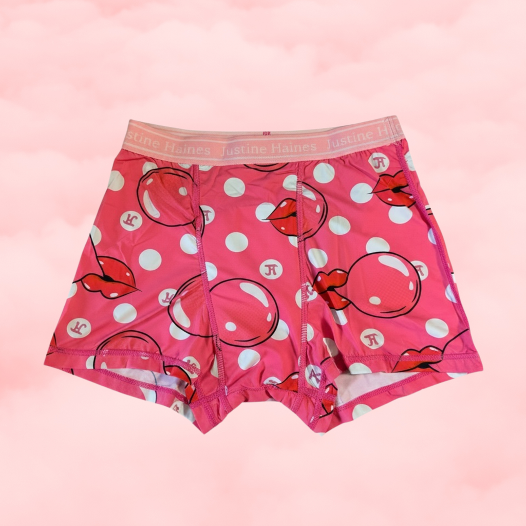 BoxerBriefs Classic Period BoyShort Pink Bubble Gum