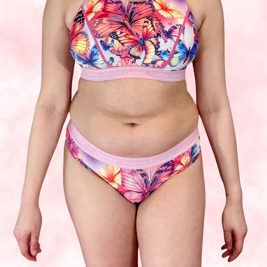Classic Hipster Period Undie 🦋 Butterfly Dreams ✨💗