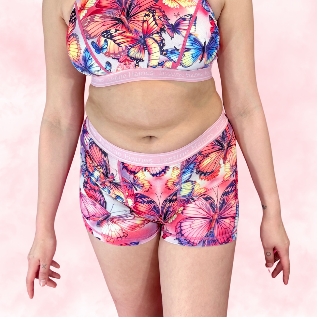 BoxerBriefs Classic Period BoyShort 🦋 Butterfly Dreams ✨💗