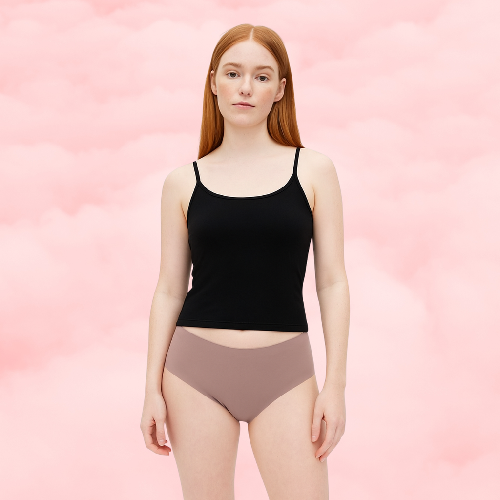 Justine’s Period Nudes – Cloud Taupe
