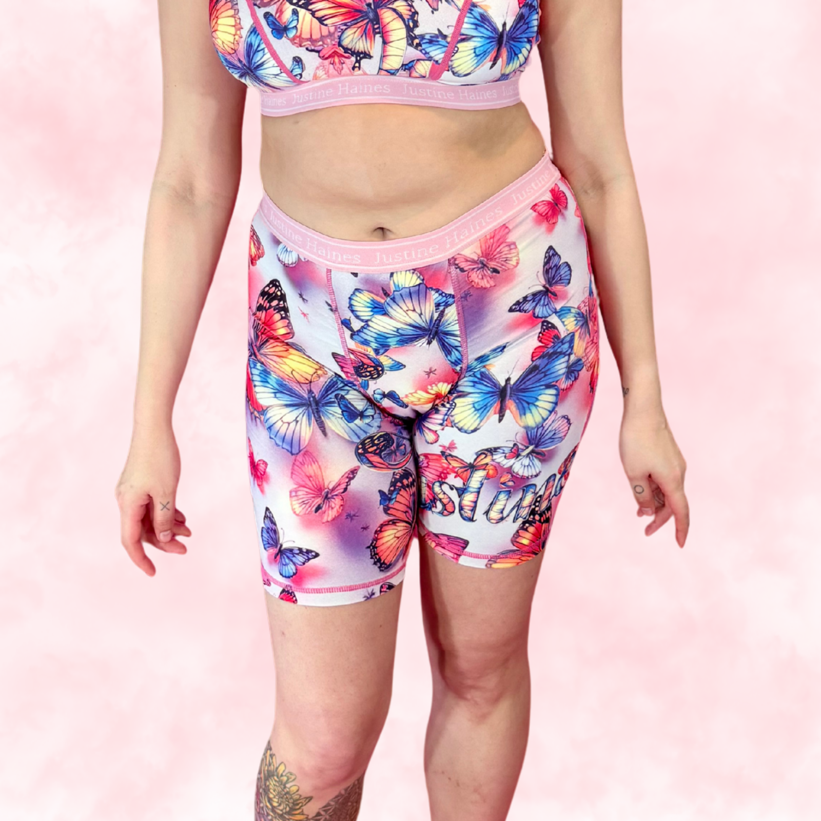 JH Exclusive * Long Period Boxer / Biker Short 🦋 Butterfly Dreams ✨💗