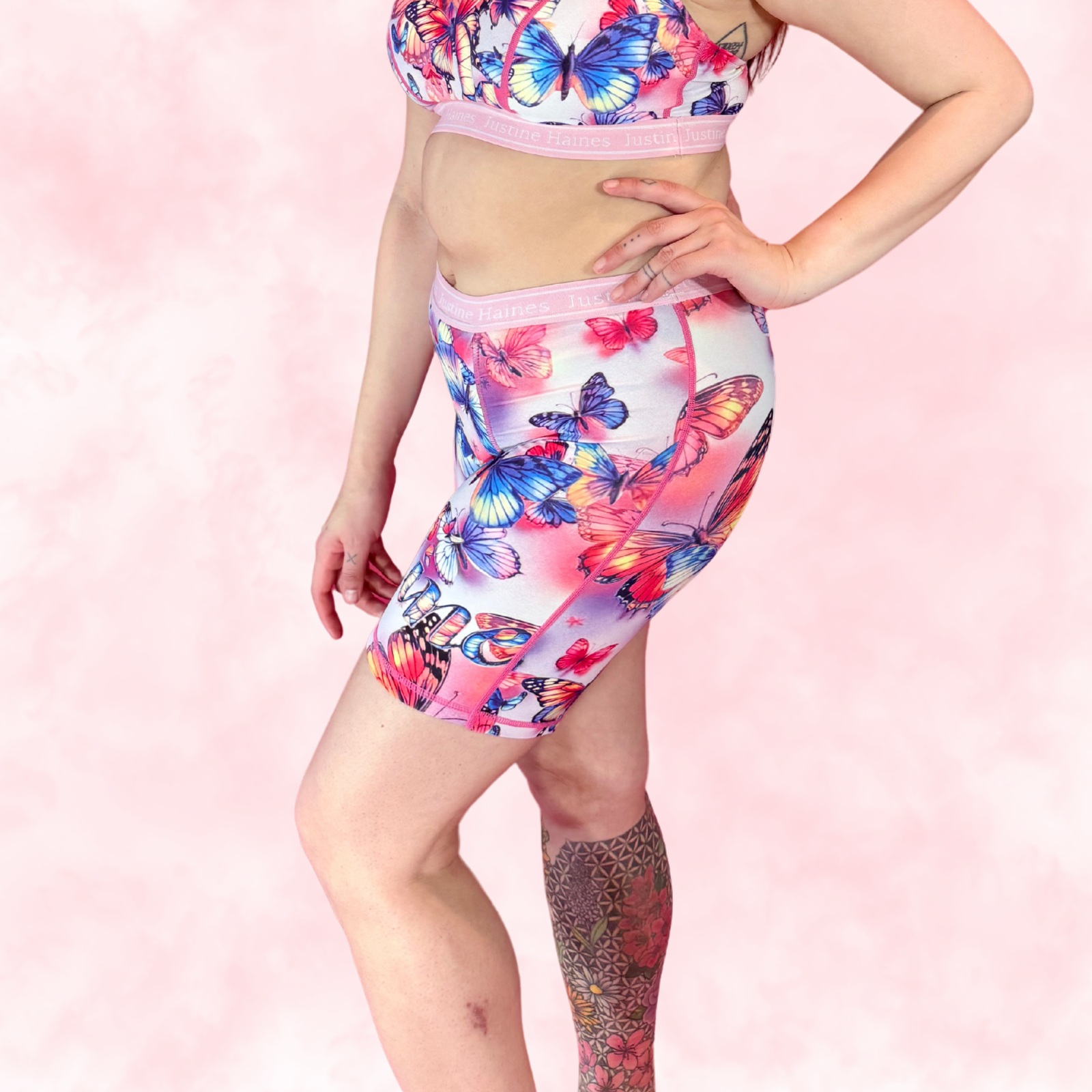 JH Exclusive * Long Period Boxer / Biker Short 🦋 Butterfly Dreams ✨💗