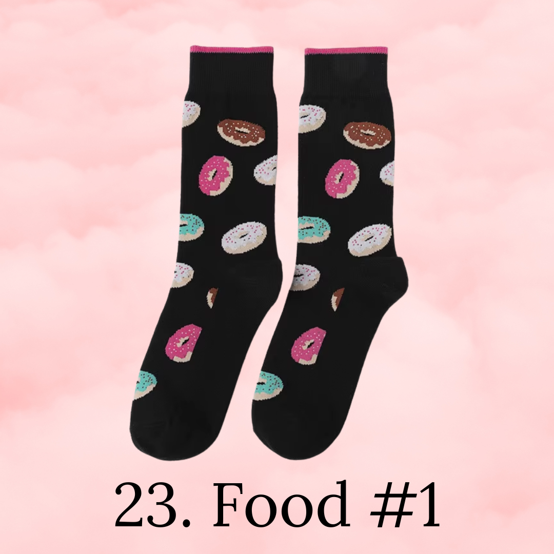 🧦 Chaussettes imprimées Pop 🧦