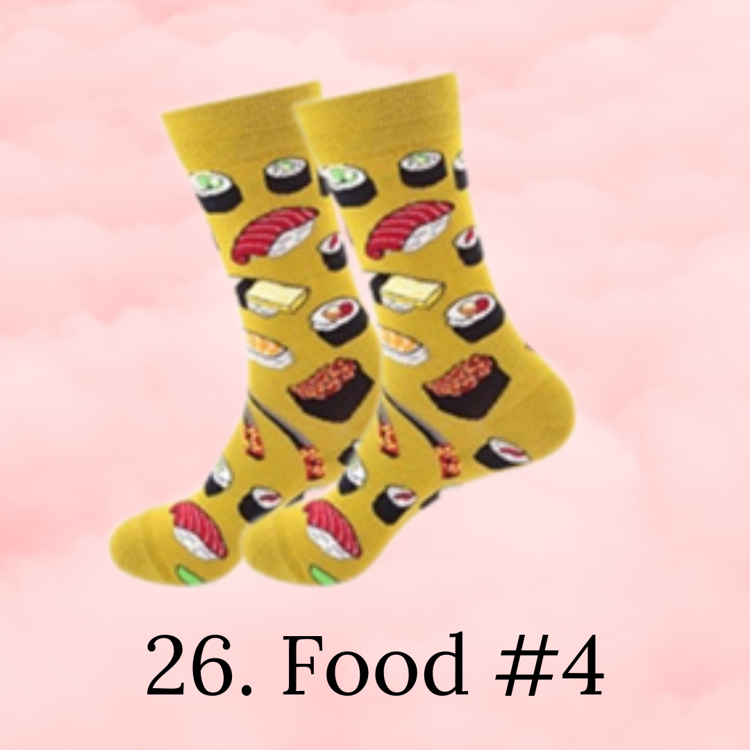 🧦 Chaussettes imprimées Pop 🧦