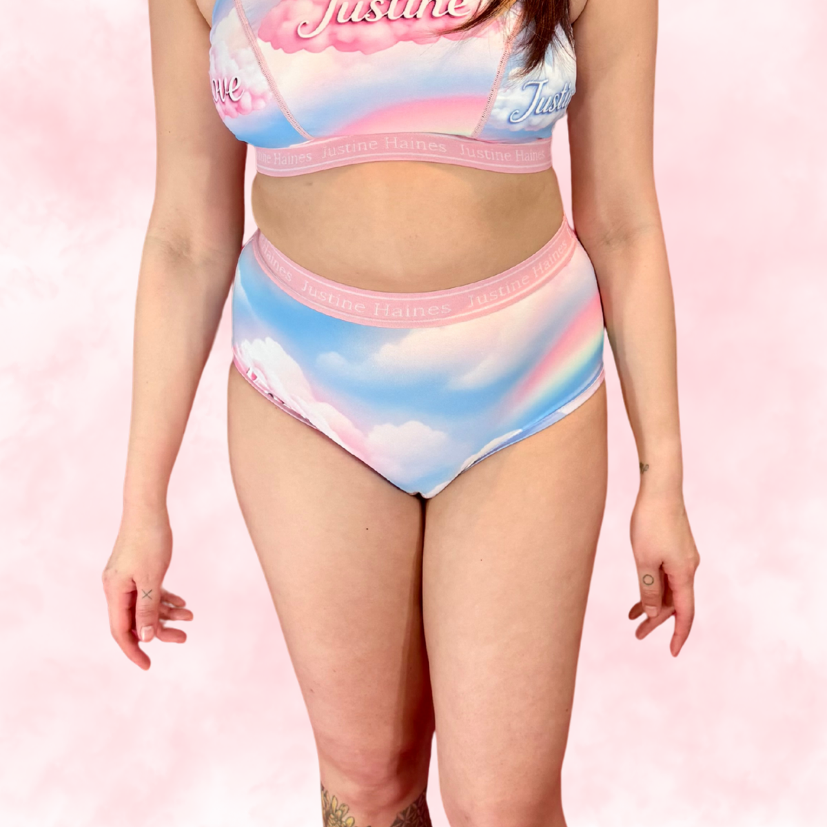 High-Rise Classic Period Undie 💖✨Pastel Pride 🌈☁️